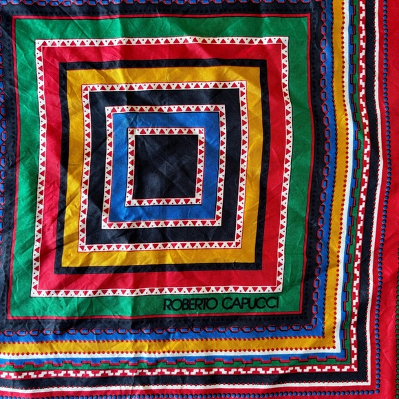 Roberto Capucci silk scarf - Picture 2 of 3